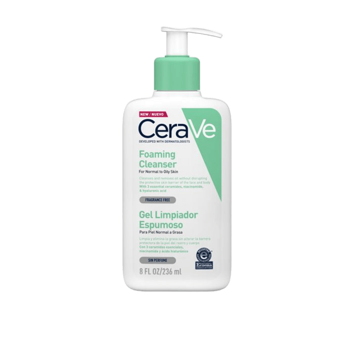 Gel limpiador facial CeraVe