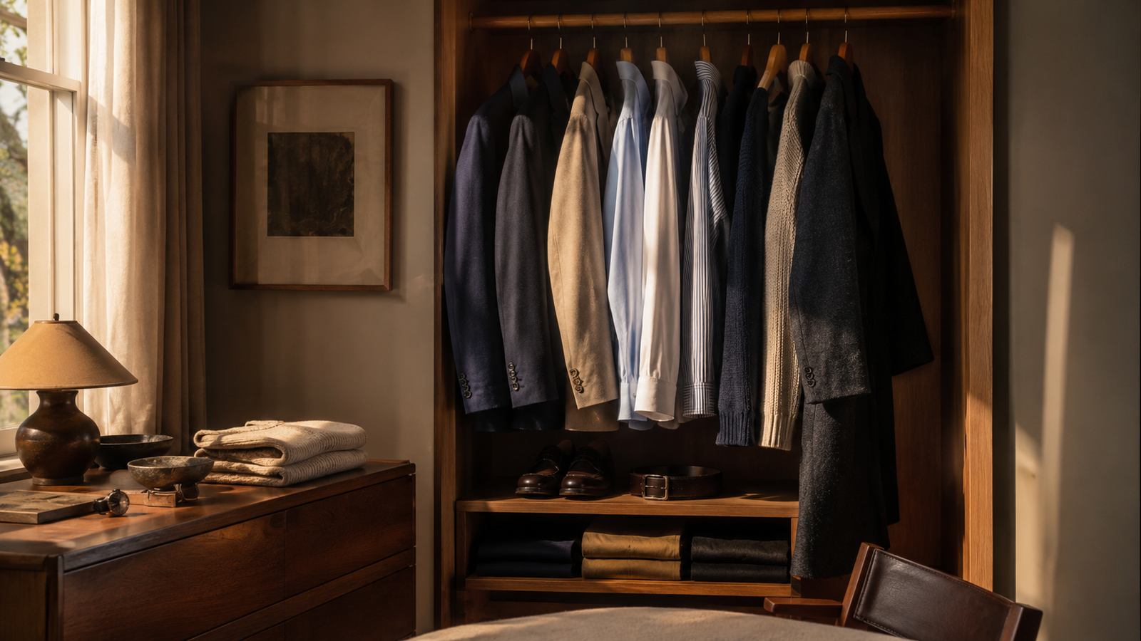 Prendas básicas atemporales para hombre