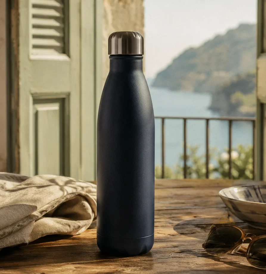 Botella de agua reutilizable