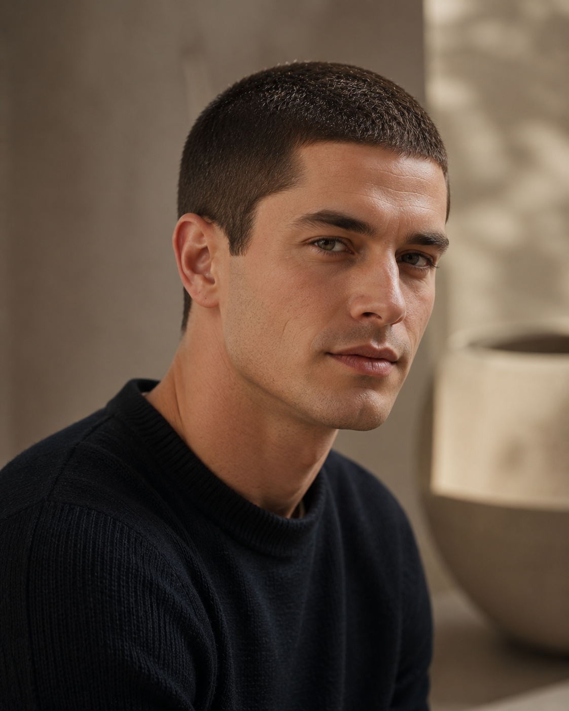 Corte de pelo al número 3 para hombre