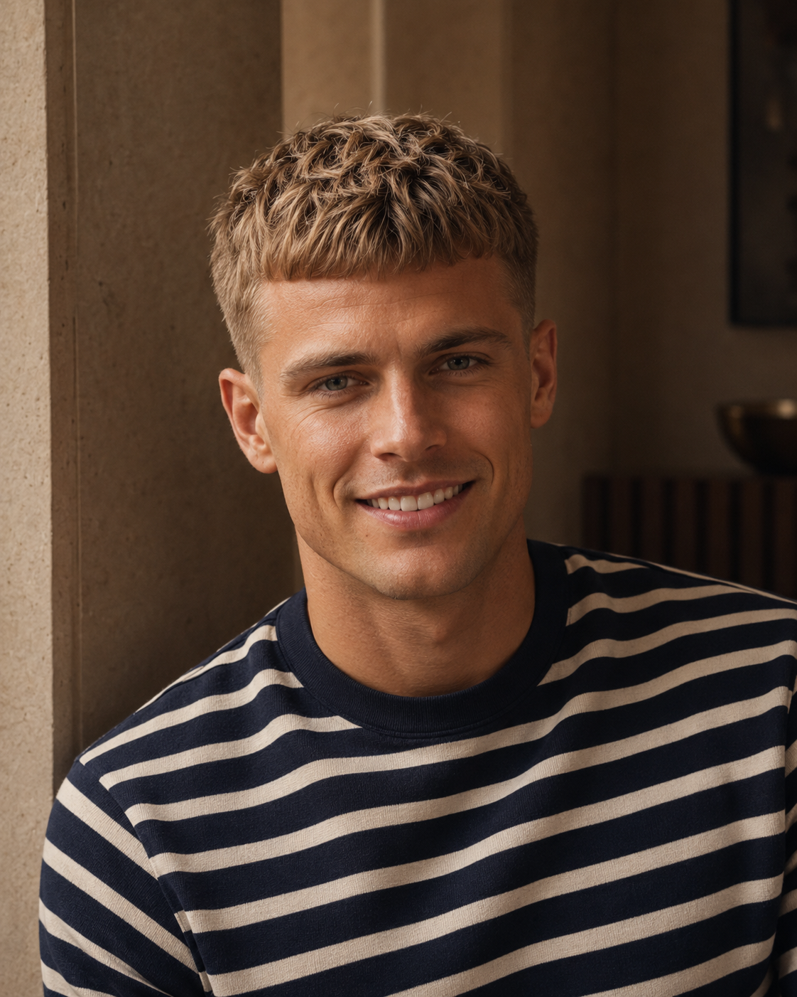 Corte french crop para hombre