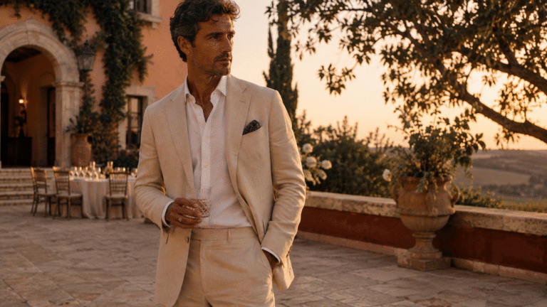 Outfit invitado boda hombre verano