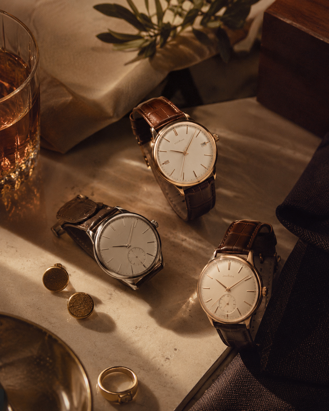 reloj, gemelos y complementos de boda para hombre