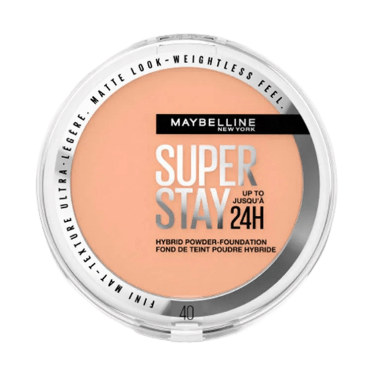 Polvos de maquillaje Superstay Híbrido de Maybelline