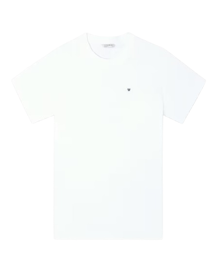 Camiseta básica de algodón hombre