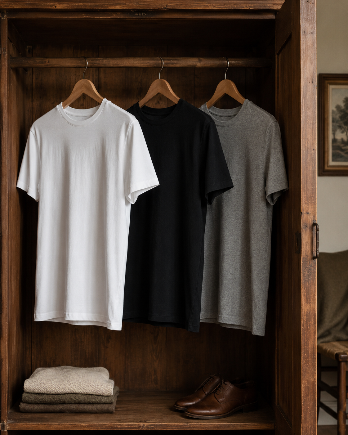 Camisetas de algodón para maleta de verano