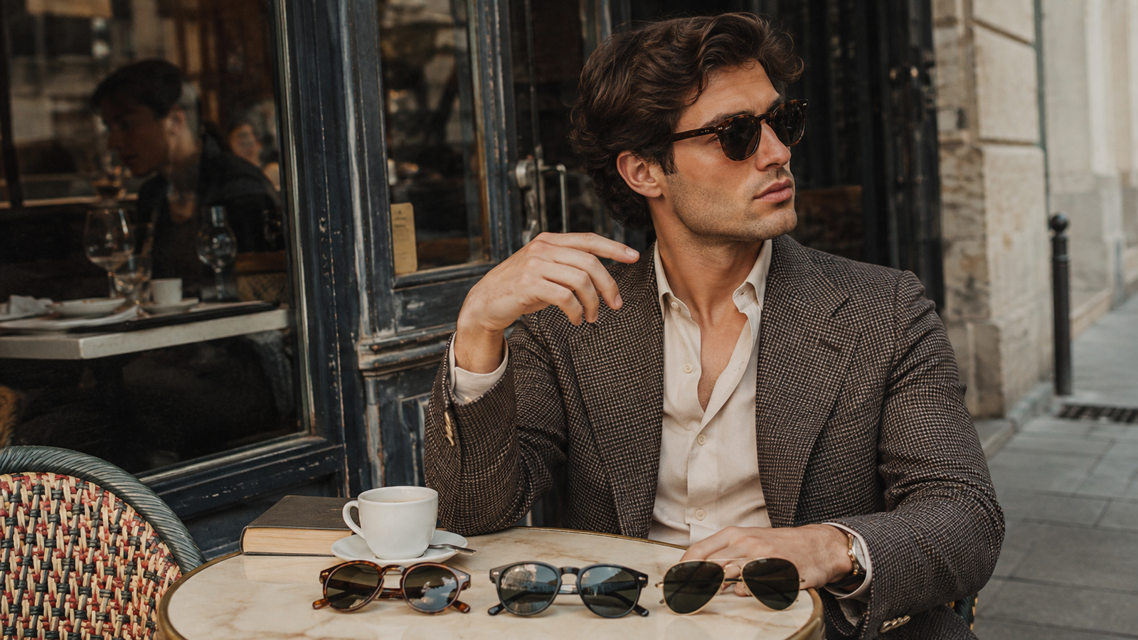 gafas de sol hombre según la forma de cara