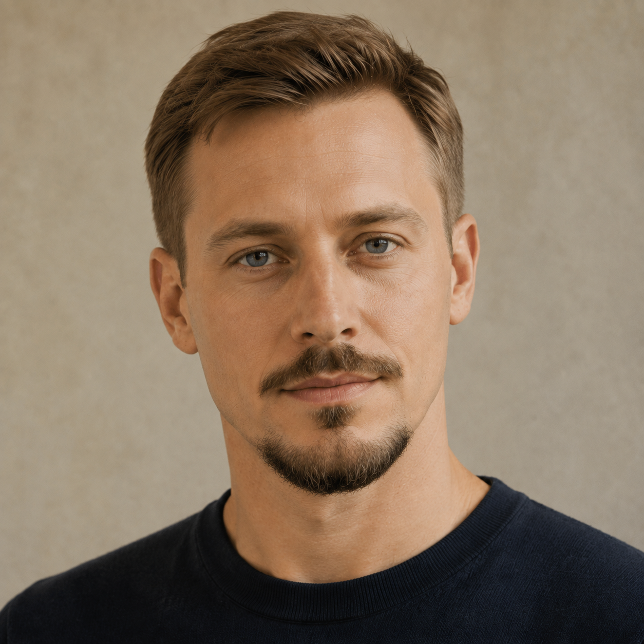 Barba balbo hombre