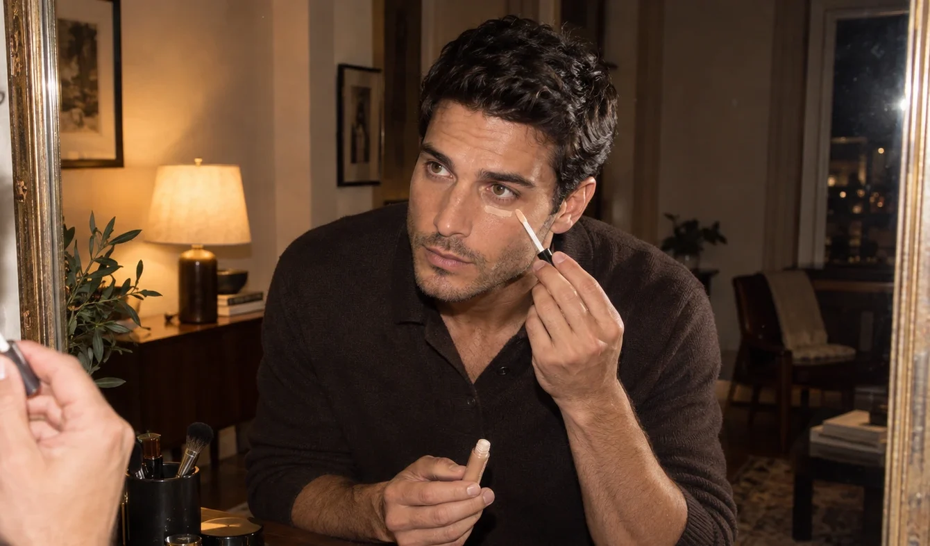 Maquillaje para hombre