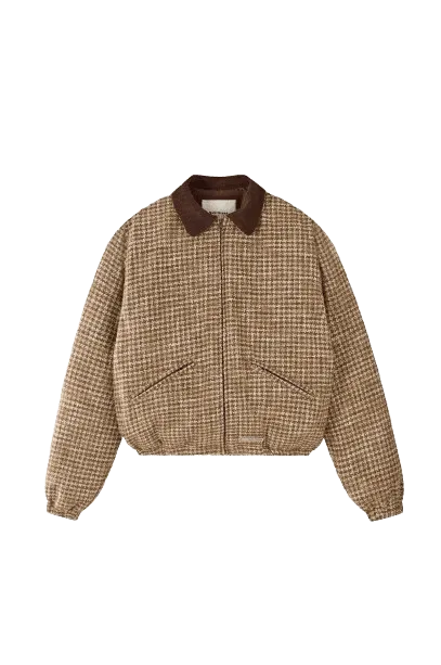 Cazadora bomber cropped fit NUDE PROJECT