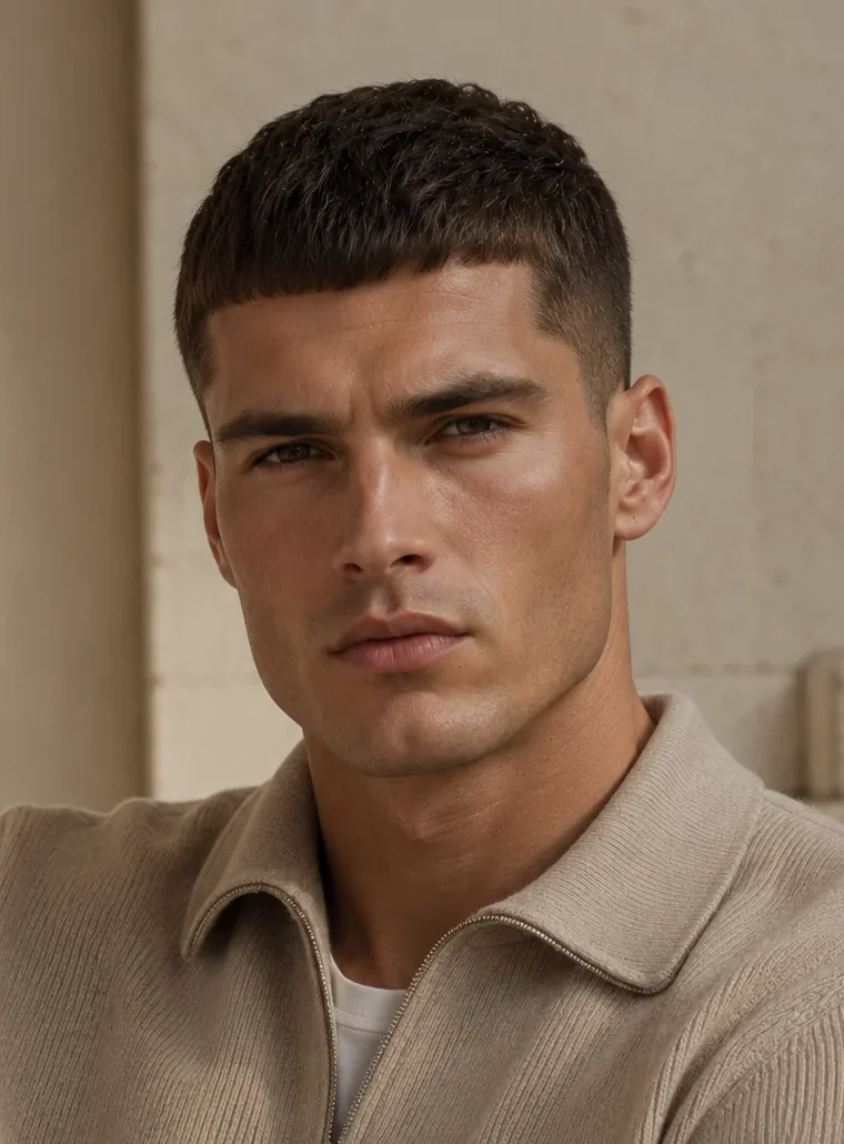 Corte César para hombre