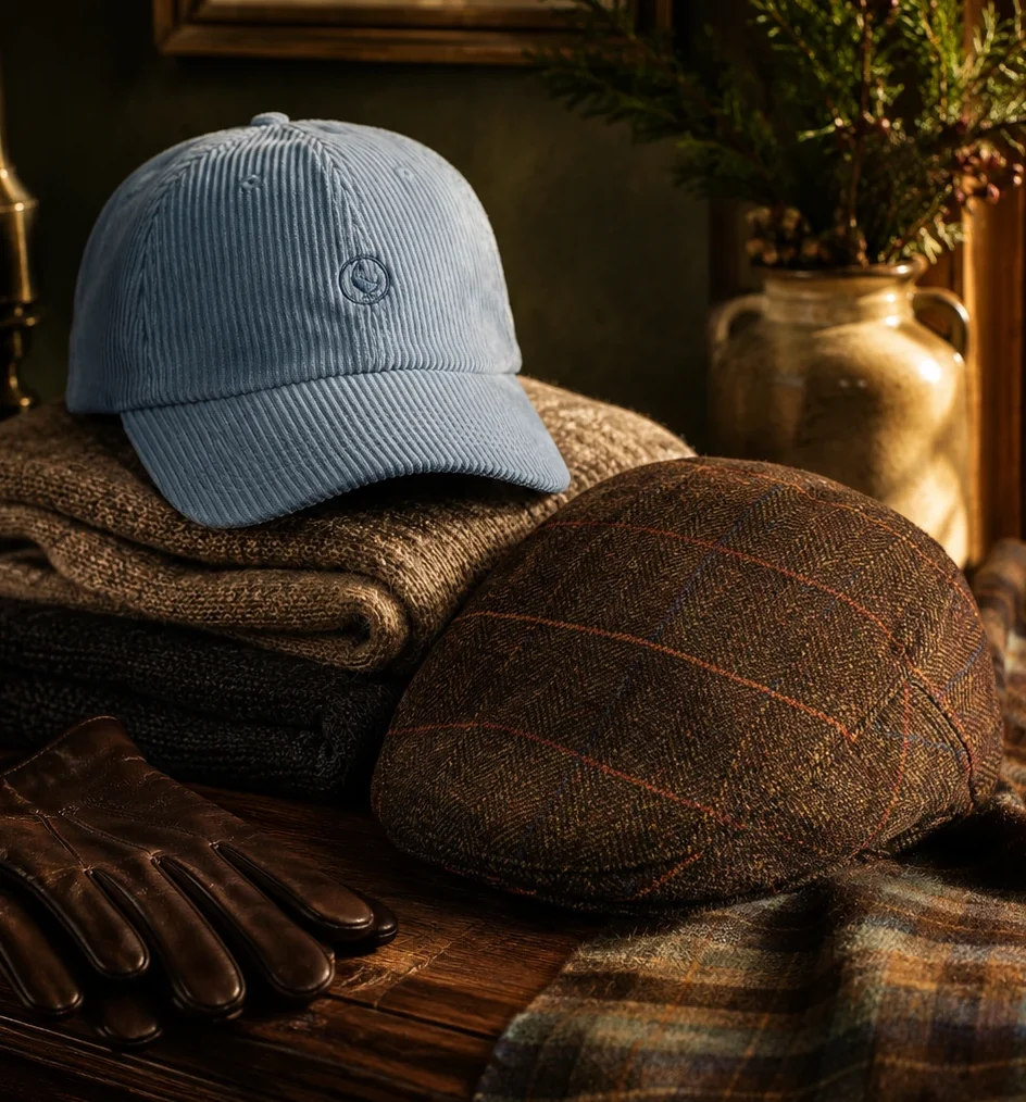 Boina de lana para hombre en invierno