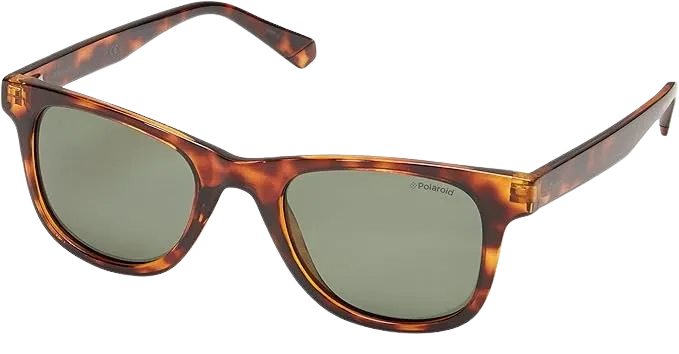 Gafas de sol Polaroid PLD 1016 cuadradas havana polarizadas para hombre