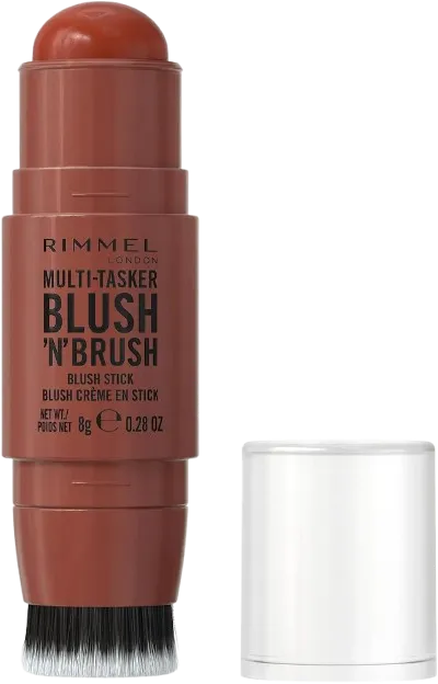 Colorete en barra Rimmel Multi-Tasker Blush N Brush para hombre