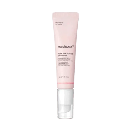 Medicube Salmon DNA PDRN Pink Peptide Eye Cream contorno de ojos de noche