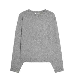 Jersey de gris liso para hombre