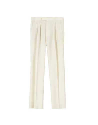 Pantalón de pinzas relaxed fit PUROEGO