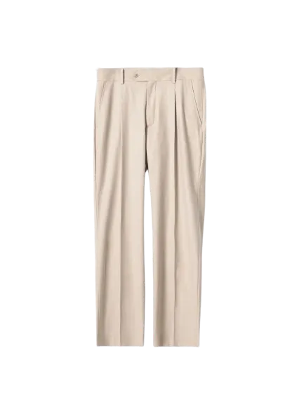 Pantalón de pinzas de tiro alto PURO EGO