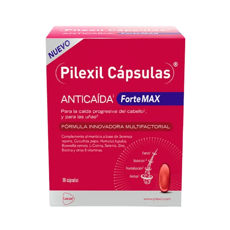 Pilexil cápsulas Forte Max anticaída